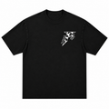 WHITE CWPRINT BLACK T-SHIRT